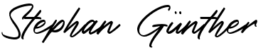 Unterschrift Stephan Günther